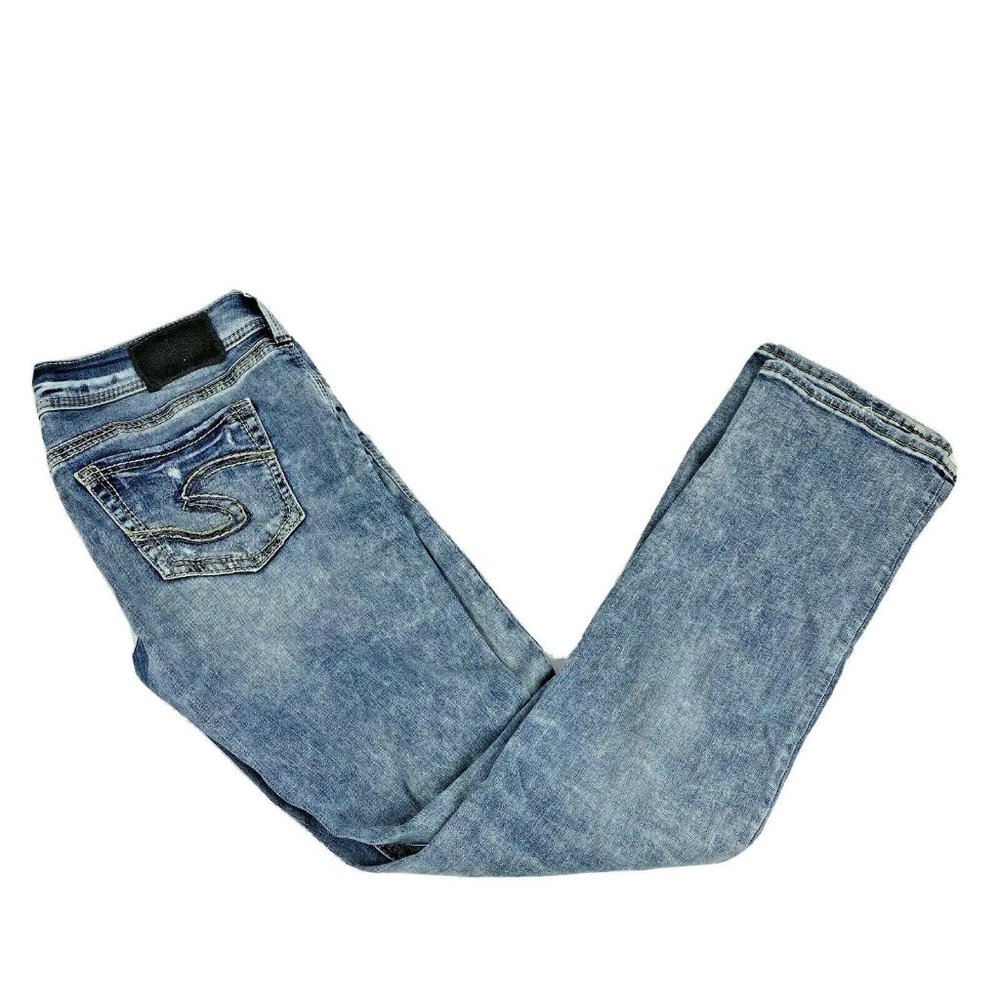 Silver Jeans Suki Mid Straight Womans Waist 32